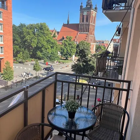W Centrum Gdanska Lägenhet Gdańsk